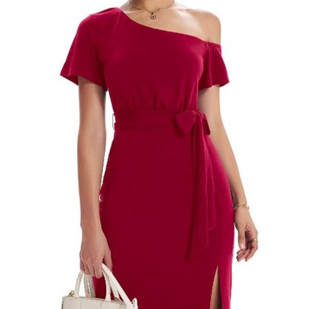 Midi Cocktail Party Evening Dress